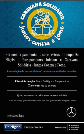 Caravana solidária – De Nigris Caravana solidária – De Nigris - CVS Cestas de Alimentos