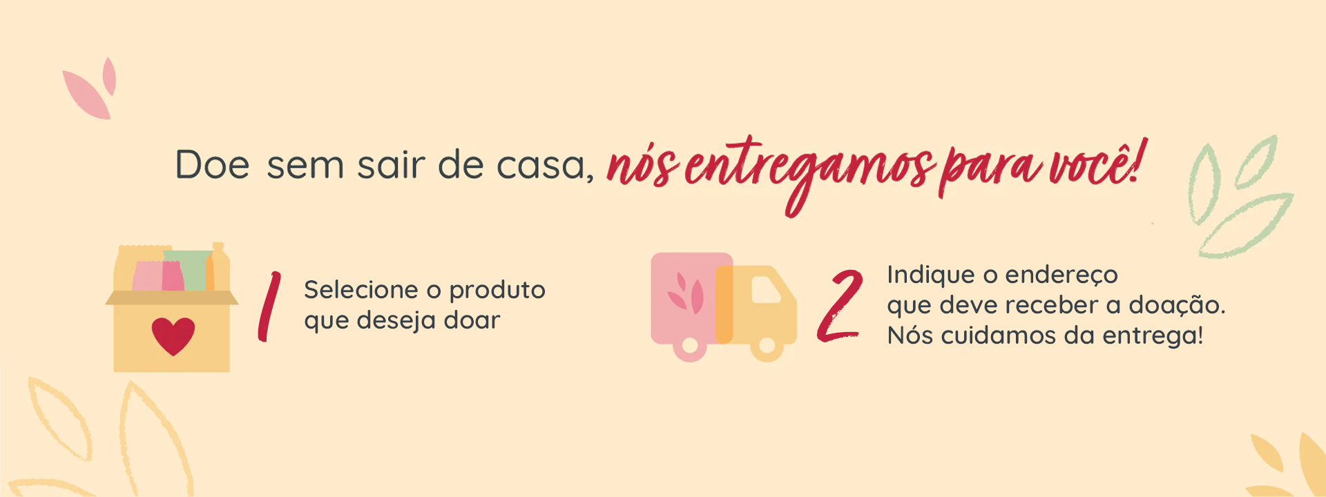 Itens de doação Itens de doação - CVS Cestas de Alimentos