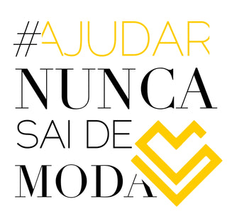 AJUDAR NUNCA SAI DE MODA! AJUDAR NUNCA SAI DE MODA!