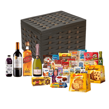 A Cesta de Natal Pérola
Embalada em uma elegante cesta de vime.
Esta cesta inclui dois Panetones Bauducco
(um de frutas e outro de gotas de chocolate),
Whisky Red Label,
Suco de frutas,
Vinho tinto chileno Cabernet,
Espumante francês brut e muito mais produtos deliciosos.
Uma seleção perfeita para celebrar as
festas com muito sabor e alegria!
A Cesta de Natal Pérola
Embalada em uma elegante cesta de vime.
Esta cesta inclui dois Panetones Bauducco
(um de frutas e outro de gotas de chocolate),
Whisky Red Label,
Suco de frutas,
Vinho tinto chileno Cabernet,
Espumante francês brut e muito mais produtos deliciosos.
Uma seleção perfeita para celebrar as
festas com muito sabor e alegria!
