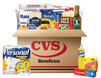 Cesta Básica Família 2 - CVS Cestas de Alimentos Cesta Básica Família 2 - CVS Cestas de Alimentos