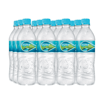 Água Mineral Crystal 500 ml 12 Unidades - CVS Cestas de Alimentos Água Mineral Crystal 500 ml 12 Unidades - CVS Cestas de Alimentos