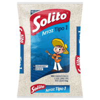 ARROZ AGULHINHA T1 5 KG - SOLITO ARROZ AGULHINHA T1 5 KG - SOLITO