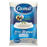 ARROZ AGULHINHA T1 1KG - CAMIL - CVS Cestas de Alimentos