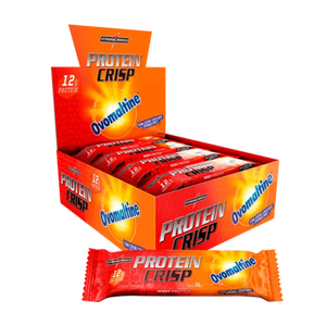 Barra de Cereal Protein Ovomaltine Crisp 45g (12 unidades)