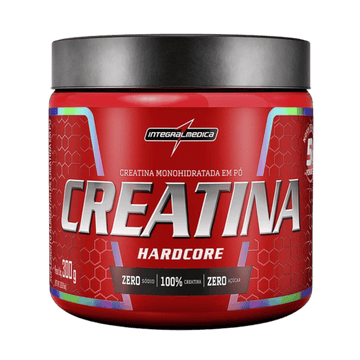 Creatina Hardcore Monohidratada 100% pura 300g