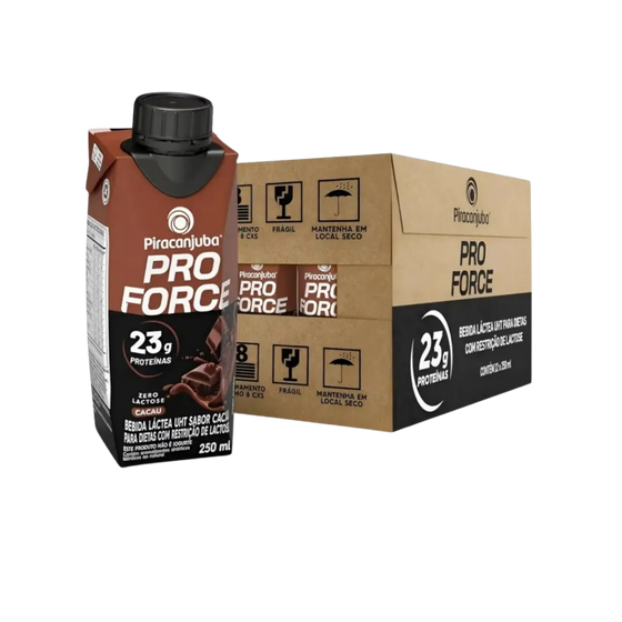 Kit Bebida Lactea Pro Force Cacau 250ml