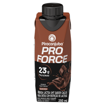 Kit Bebida Lactea Pro Force Cacau 250ml 