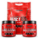 Kit suplementos (Whey + Creatina + Glutamina)
