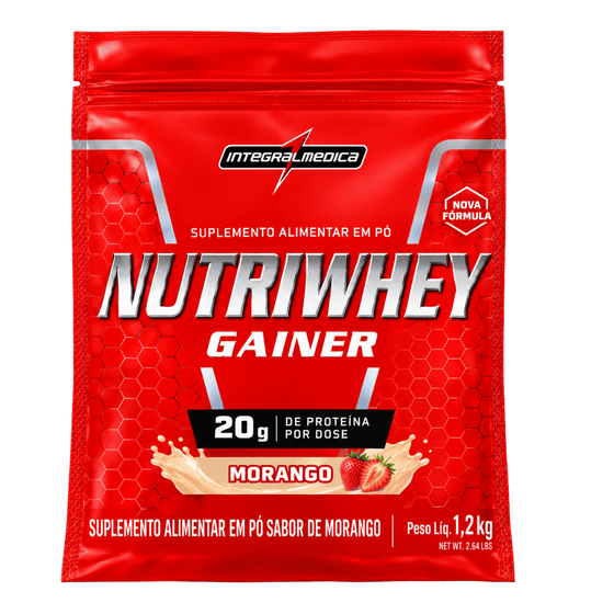 Nutriwhey Gainer Morango 1,2kg